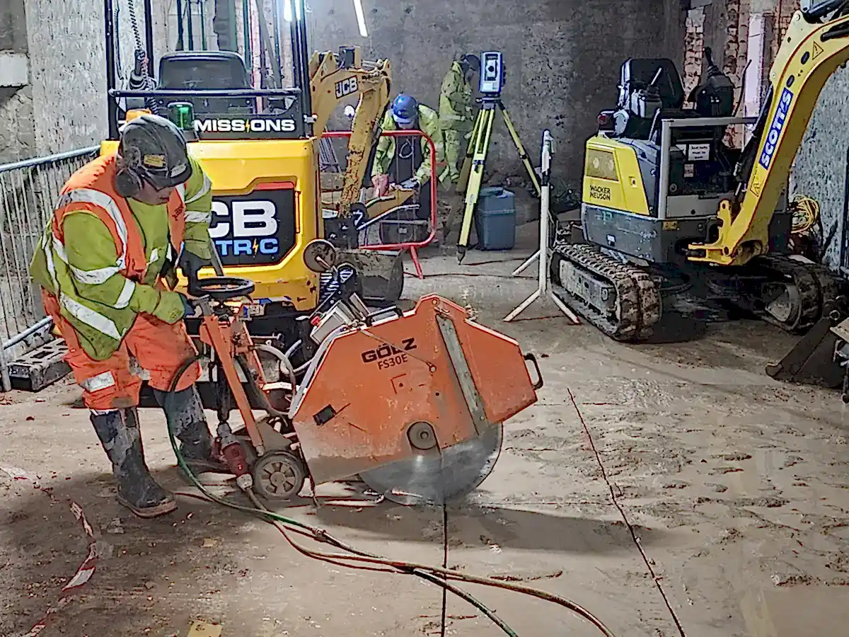 Electric Floor Sawing